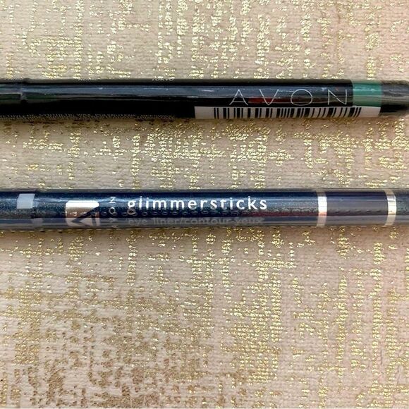 Lot of Two 2 Avon Glimmersticks Eyeliner Emerald & Starry Night Blue New/Sealed - Picture 10 of 10
